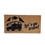 COCCO TRAVEL - ZERBINO 25X50  CM 100% FIBRA COCCO CF.PZ: 5
