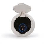 SPINA ELETTRICA ESTERNA NERA 230V/16A IP44 CON SALVAVITA