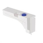 SERBATOIO 112L SX 125,3X29X77 CM BIANCO CON BOCCHETTONE