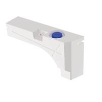 SERBATOIO 112L SX 125,3X29X77 CM BIANCO SENZA BOCCHETTONE