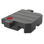 SERBATOIO ACQUE REFLUE 95L 107X70X23,8 CM NERO