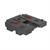 SERBATOIO ACQUE REFLUE 100L 92,2X85X22,9 CM NERO