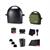 KIT BARBECUE NERO COMPLETO DI ACCESSORI