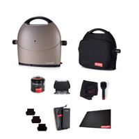 KIT BARBECUE GRIGIO COMPLETO DI ACCESSORI