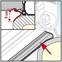 RAIN GUARD LOWER CF. MT.20