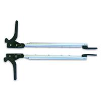 COPPIA BRACCETTI A SCATTO DX/SX FIN.POLYPLASTIC 400/450MM.