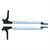 COPPIA BRACCETTI A SCATTO DX/SX FIN.POLYPLASTIC 500/650MM.