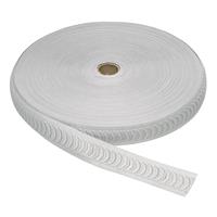 NASTRO H 3 CM SPIGATO GRIGIO CF.MT: 100