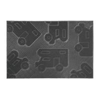 CAMPER MAT - ZERBINO 25X50 NERO CF.PZ: 5