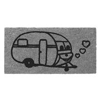 DERBY FLOCK ZERBINO 40X60 GRIGIO CARAVAN NERO CF.PZ: 5