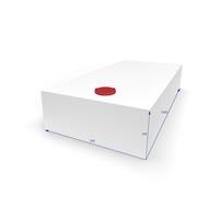 SERBATOIO ACQUA LT.100 BIANCO