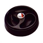 TAPPO BOCCHETTONE A TRE RAZZE NERO CON ROTORE E CHIAVI