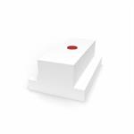 SERBATOIO ACQUA SAGOMATO DUCATO X250 LUNGO LT.140 BIANCO