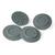 PLATES GREY 4 PCS.