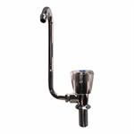 RUBINETTO CROMATO CON CANNA ABBATTIBILE SX