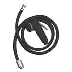 DOCCETTA CON FLESSIBILE IN PVC NERA 200CM. 3/8 F