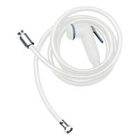 DOCCETTA CON FLESSIBILE IN PVC BIANCA 150CM. 1/2F x 3/8F