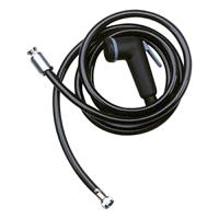 DOCCETTA CON FLESSIBILE IN PVC NERA 150CM. 1/2F x 3/8F