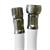 FLESSIBILE RICAMBIO IN PVC BIANCO 150CM. 3/8 F x 15/1 M