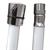 FLESSIBILE RICAMBIO IN PVC BIANCO 200CM. 1/2 F x 15/1 M