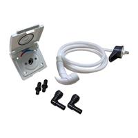 PRESA ESTERNA ACQUA CON MISCELATORE E DOCCIA 200CM.