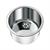 LA1416 LAVELLO CILINDRICO INOX DIAM.260MM. CON PILETTA