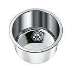 LA1417 LAVELLO CILINDRICO INOX DIAM.300MM. CON PILETTA