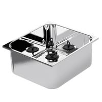 LAVELLO QUADRATO LA1402 CON PILETTA