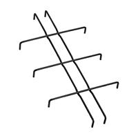 GRIGLIA DI RICAMBIO MOD. HS 2460R/2460L NERA