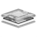 VENT 50X50 CRYSTAL