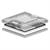 VENT 50X50 CRYSTAL