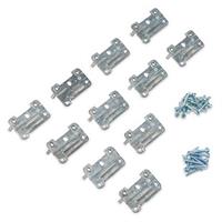 KIT ISTALLAZIONE GRIGIO HEKI 2/2DELUXE/3/4 SPESS.25-32MM.