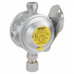 REGOLATORE A PARETE 30Mbar PER GPL ATTACCHI DIAM.10MM.