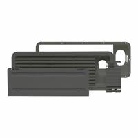 LS 100 KIT DI VENTILAZIONE SUPERIORE NERO