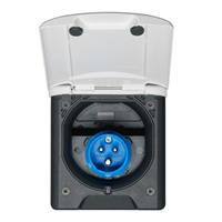 PRESA ESTERNA CHIUSURA MAGNETICA BIANCA