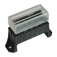 R444 PORTA FUSIBILI 4 VIE CON COPERCHIO