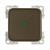 INTERRUTTORE MC12P 12V+LED MARRONE
