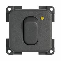 INTERRUTTORE MC12N 12V+LED GRIGIO