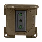 PRESA MP221 230V ITALIANA MARRONE
