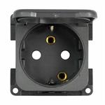 PRESA MP22D 230V SCHUKO STANDARD TEDESCA GRIGIA