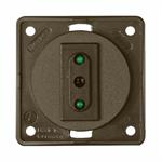BMP22I/M PRESA BERKER 230V 10A ITALIANA MARRONE