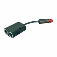 R418/2R ADATTATORE SPINA 12V UNIV./2 PRESE 12V AUTO DIAM.21