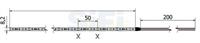 STRIP GS 3528 60LED/m 12V 6500°K IP65