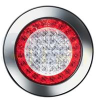 BBS 735b/12V FANALE A LED SERIE 735 CON ANELLO CROMATO
