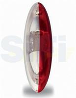 SPL 2010/12-24V LUCE INGOMBRO LATER. BIFACCIALE BASE BIANCA