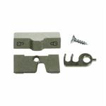 BLOCCA PORTA COMPLETO GRIGIO