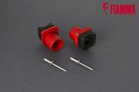 BULL SHOCK ABSORBER 2PCS RED